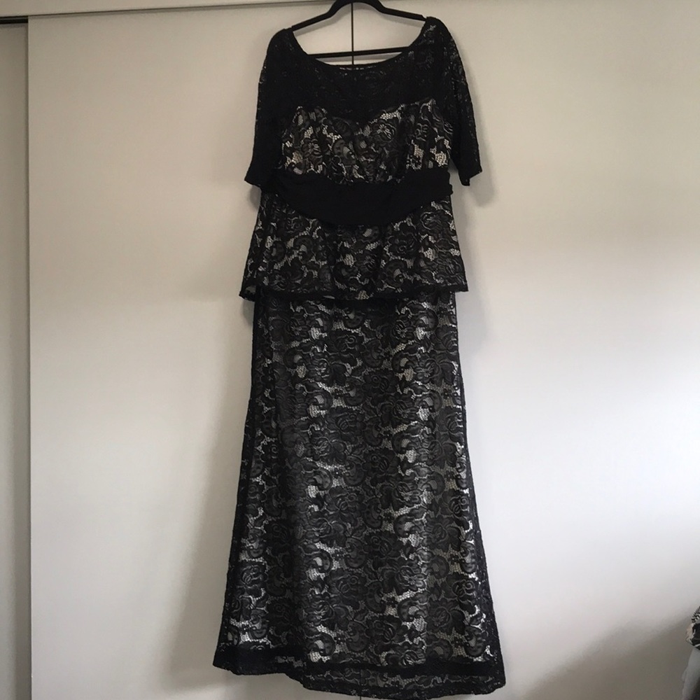 Sexy evening gown